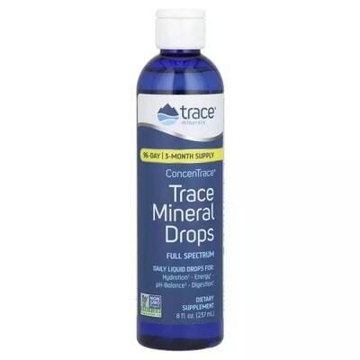 Концентровані мікроелементи Trace Minerals ConcenTrace Full Spectrum у краплях, 237 мл
