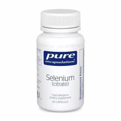 Селен (цитрат) Pure Encapsulations Selenium (citrate), 60 капсул