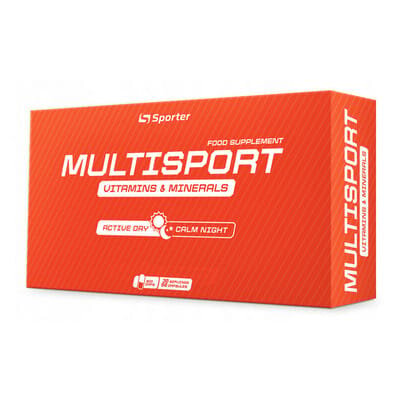 Вітаміни Sporter MultiSport Day/Night, 60 капсул