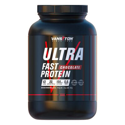 Протеїн Vansiton Ultra Fast Protein, шоколад, 1.3 кг