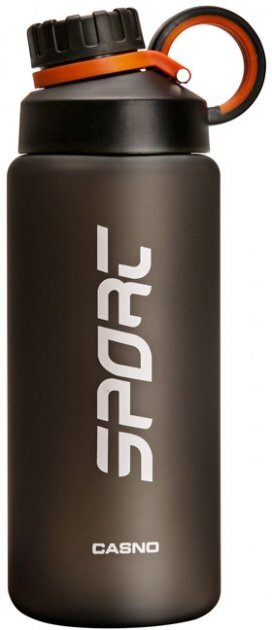 Пляшка для води Casno KXN-1242 Black, 800 мл