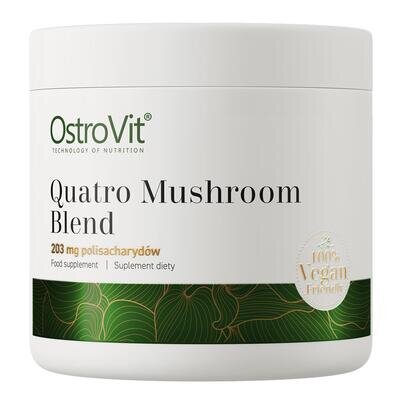 Грибний комплекс OstroVit Quatro Mushroom Blend, 100 г