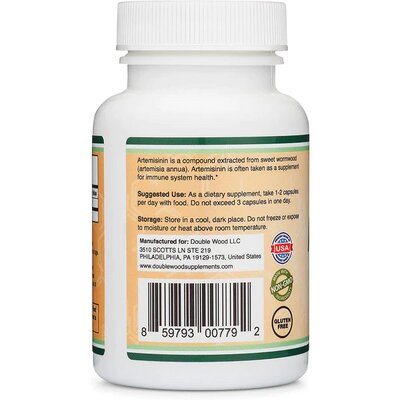 Артемізінін Double Wood Artemisinin 200 мг, 120 капсул