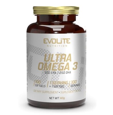 Ультра Омега 3 Evolite Nutrition Ultra Omega 3 500/250, 100 м'яких капсул