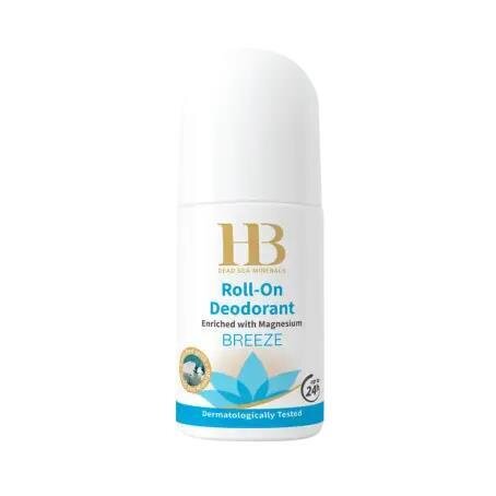 Дезодорант кульковий Health and Beauty Breeze Blue з магнієм, 75 мл