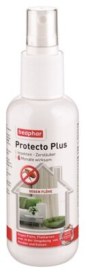 Спрей Beaphar Protecto Plus для знищення комах у місцях проживання тварин, 150 мл