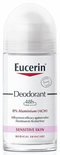 Дезодорант кульковий Eucerin 48h без алюмінію для чутливої шкіри (88786), 50 мл