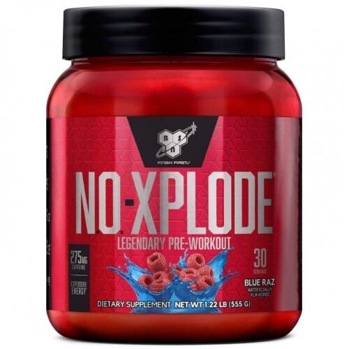 Передтренувальний комплекс BSN N.O. XPLODE Pre Workout Igniter, блакитна малина, 30 порцій 555 г