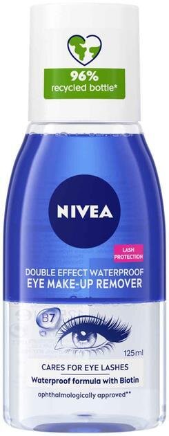 Засіб для зняття макіяжу з очей Nivea Подвійний ефект (81182), 125 мл