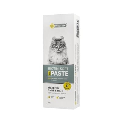 ЕКО Паста Vitomax для здорової шкіри та шерсті котів, 100 г