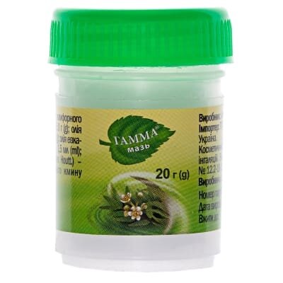 Гамма мазь по 20 г у флак.