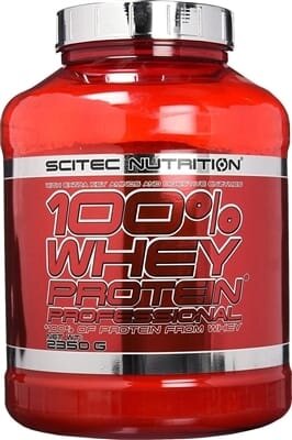 Протеїн Scitec Nutrition 100% Whey Protein Prof, ваніль, 2350 г