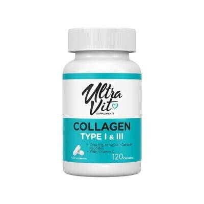 Колаген VPLab UltraVit Collagen Type I & III, 120 капсул