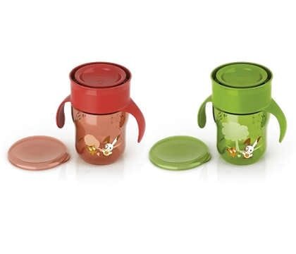 Чашка Philips Avent SCF782/00 перша доросла для переходу на пиття без носика або трубочки з 12 місяців, 260 мл