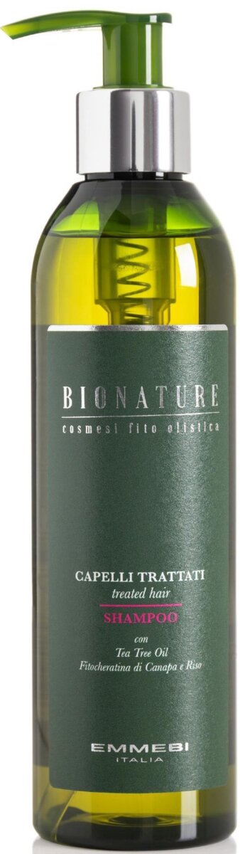 Шампунь для волосся Emmebi Italia Bionature Treated Hair для пошкодженного волосся, 250 мл
