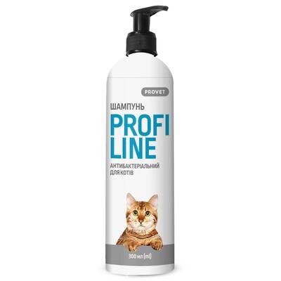 Шампунь ProVET Profiline PR242207 антибактеріальний для котів, 300 мл