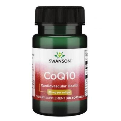 Коензим Q10 Swanson 30 мг капсули №60