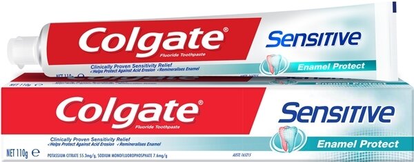 Зубна паста Colgate Sensitive Захист емалі для чутливих зубів, 75 мл