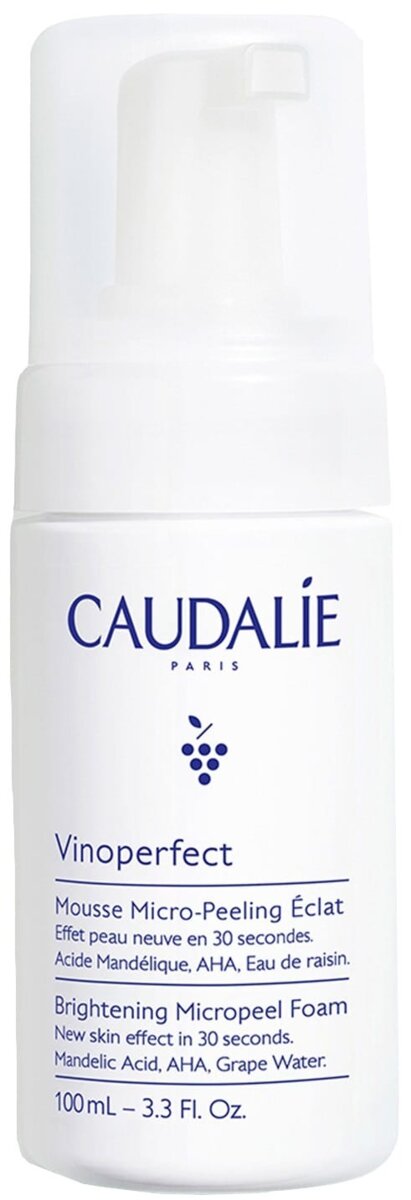 Піна мікропілінг Caudalie Vinoperfect освітлююча, 100 мл