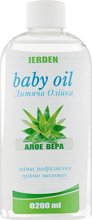 Олійка дитяча Jerden з Алое Вера, 200 мл