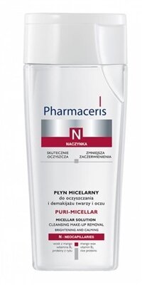 Рідина міцелярна Pharmaceris N Puri-Micellar для очищення і зняття макіяжу з обличчя та очей, 200 мл