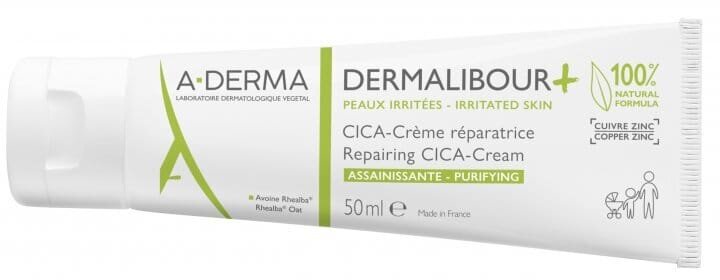 Крем для обличчя та тіла A-Derma Dermalibour+ відновлюючий для подразненої шкіри, 50 мл