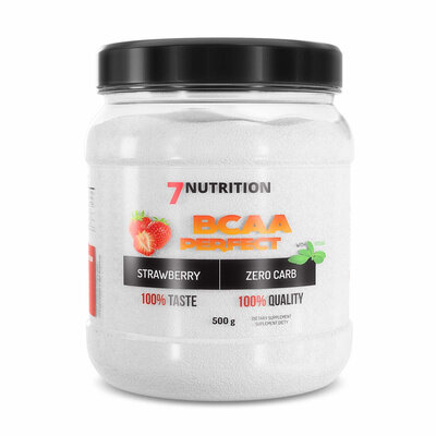 Амінокислота 7Nutrition BCAA Perfect Strawberry, 500 г