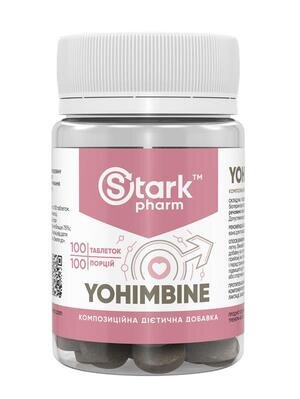 Йохімбін Stark Pharm Stark Yohimbine 10 мг, 100 таблеток