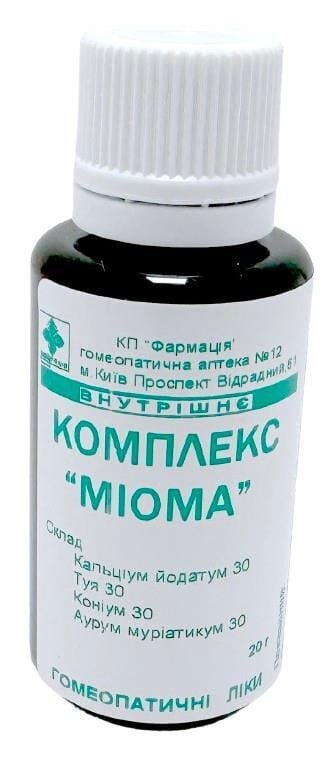 Комплекс Міома КП Фармація гранули по 20 г у флак.