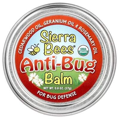 Бальзам проти комах Sierra Bees з кедровою, гераневою та розмариновою оліями, 17 г
