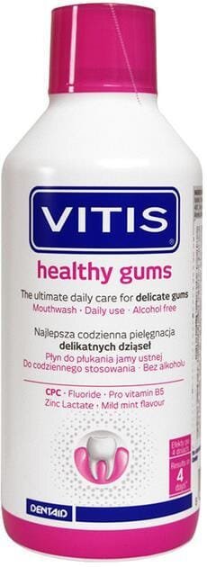 Ополіскувач для чутливих ясен Dentaid Vitis Healthy Gums, 500 мл