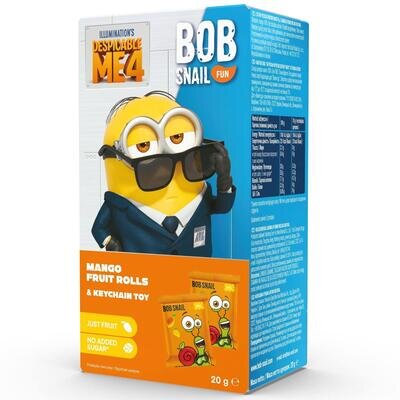 Набір Bob Snail Fun Манго + іграшка з 3-х років, 20 г