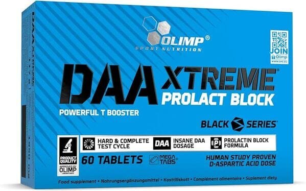 D-аспарагінова кислота Olimp DAA Xtreme Prolact-Block, 60 таблеток