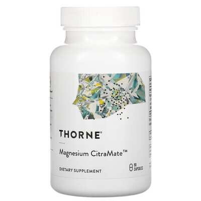 Магній цитрамат Thorne Research Magnesium Citramate капсули №90