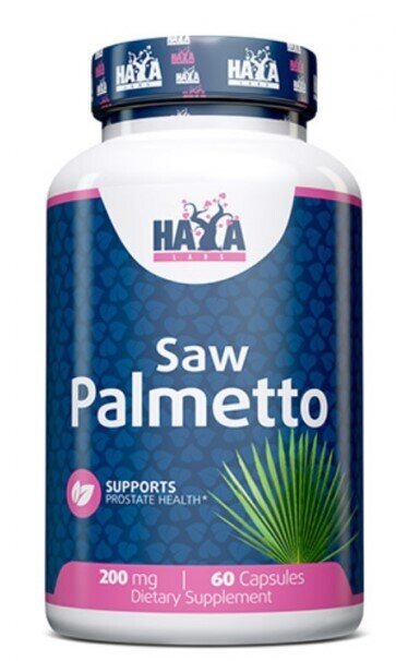 Со Пальметто Haya Labs Saw Palmetto капсули по 200 мг №60