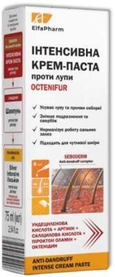 Крем-паста Elfa Pharm Octenifur Інтенсивна проти лупи, 75 мл