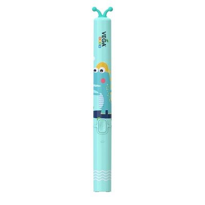Електрична зубна щітка Vega Kids VK-500B звукова, дитяча, бірюзова