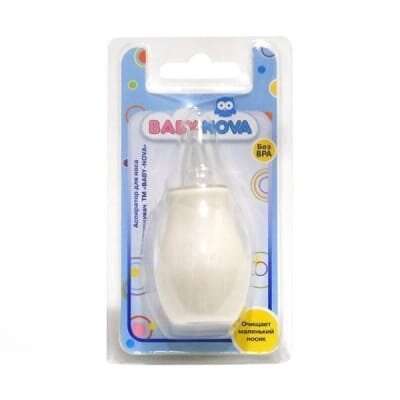 Аспіратор для носа Baby-Nova 33305 дитячий, 1 штука