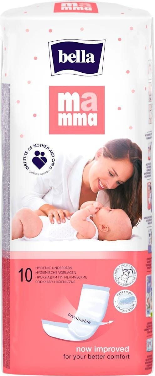 Прокладки гiгiєнiчнi післяпологові Bella Mamma, 10 шт