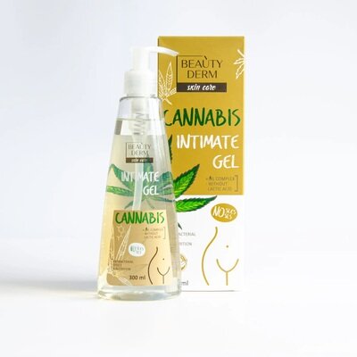 Гель для інтимної гігієни Beauty Derm з оліями Cannabis, 300 мл