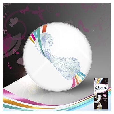Прокладки щоденні Discreet Deo Irresistible Multiform, 20 штук