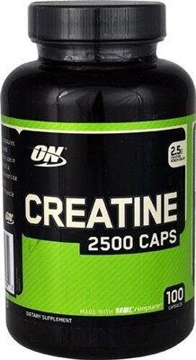 Креатин Optimum Nutrition Creatine 2500 Caps, 100 капсул