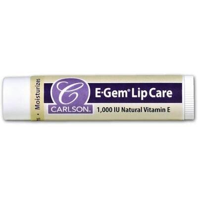 Бальзам для губ Carlson Labs Lip Care з вітаміном Е, 4,3 г