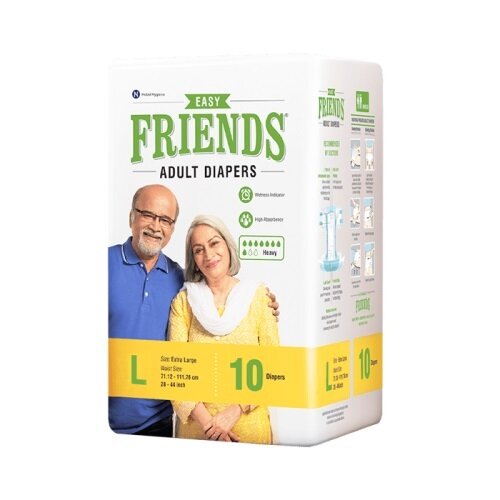 Підгузники для дорослих Friends Easy, розмір L, 10 штук