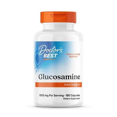 Глюкозамін сульфат Doctor's Best Glucosamine Sulfate, 180 капсул