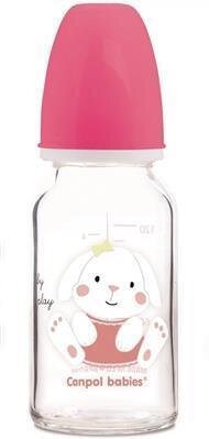 Пляшечка скляна Canpol Babies Sweet Fun Sweet Fun 42/602 з малюнком, 120 мл