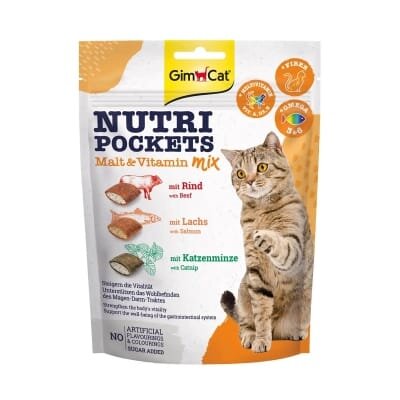 Ласощі для кішок GimCat Nutri Pockets Мультивітамін мікс, 150 г