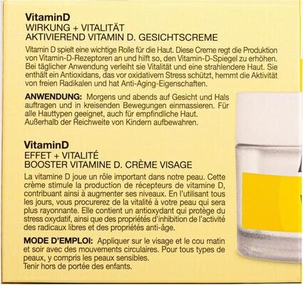 Крем для обличчя Babaria Vitamin D, 50 мл
