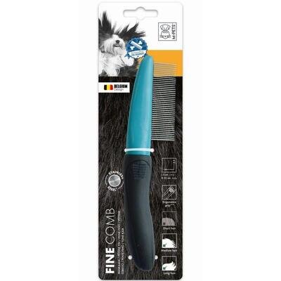 Гребінець M-Pets Fine Comb з довгими зубцями для догляду за шерстю собак, 5x22 см