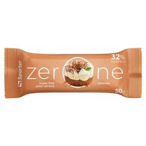 Батончик протеїновий Sporter Zero One tiramisu, 50 г